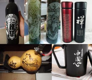 固原彭阳县酒瓶葫芦工艺品激光雕刻机